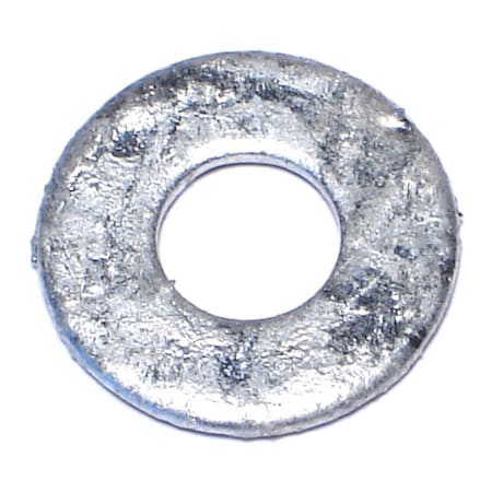 Flat Washer, Fits Bolt Size 1/4 In ,Steel Galvanized Finish, 40 PK